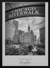 In focus: CHICAGO Riverwalk Poster