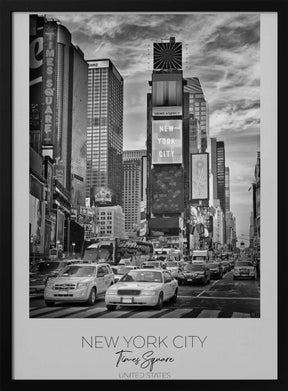 In focus: NEW YORK CITY Times Square Poster