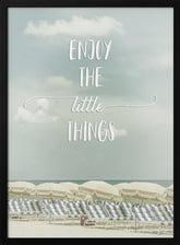 Enjoy the little things | Beachscape Poster