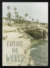 Explore the world | California Poster