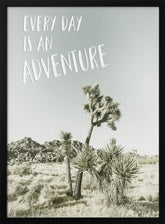 Every day is an adventure | Desert impression Poster