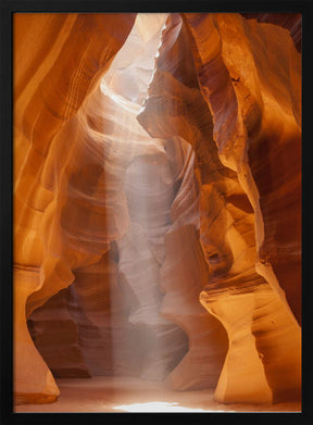 ANTELOPE CANYON Unique Lightbeam Poster