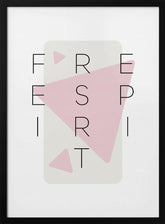 Free spirit - pink Poster