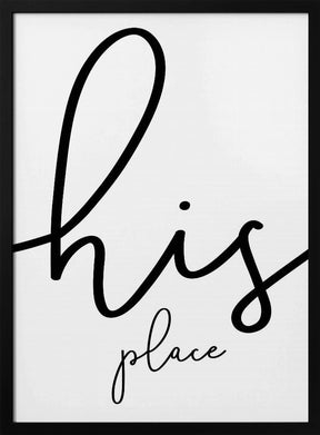 His place Poster