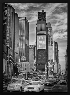 NEW YORK CITY Times Square - Monochrome Poster