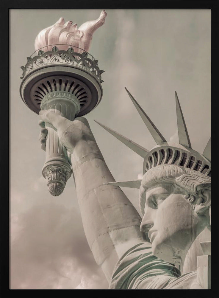 NEW YORK CITY Statue of Liberty | urban vintage style Poster