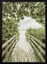 Bridge to Miami Beach Poster