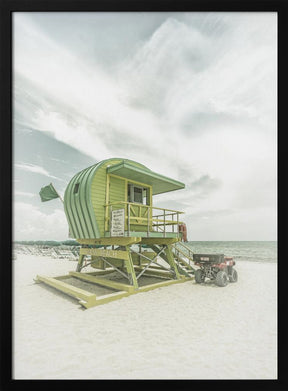 Vintage Florida Flair at Miami Beach Poster