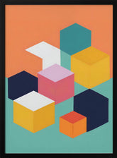 Cubes Poster