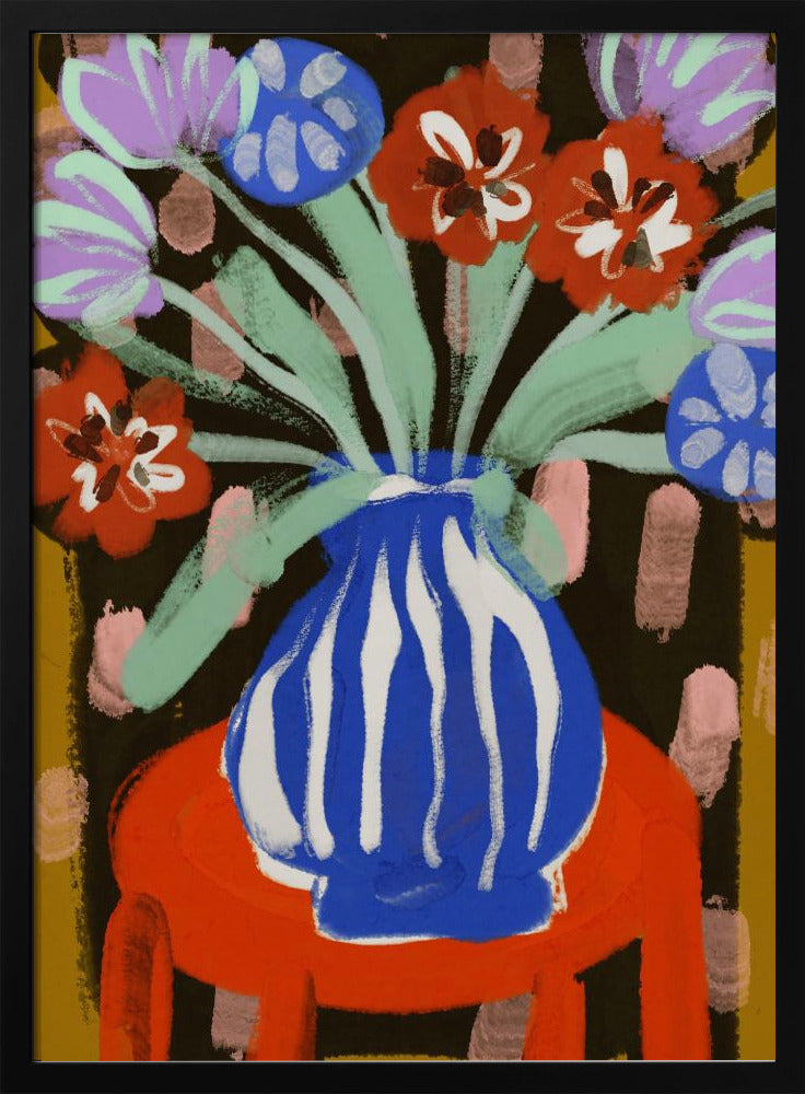 Floral still life no 2 Poster