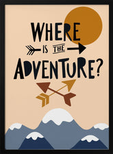 Where Is the Adventure Poster