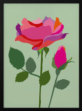 Popart Rose I Poster