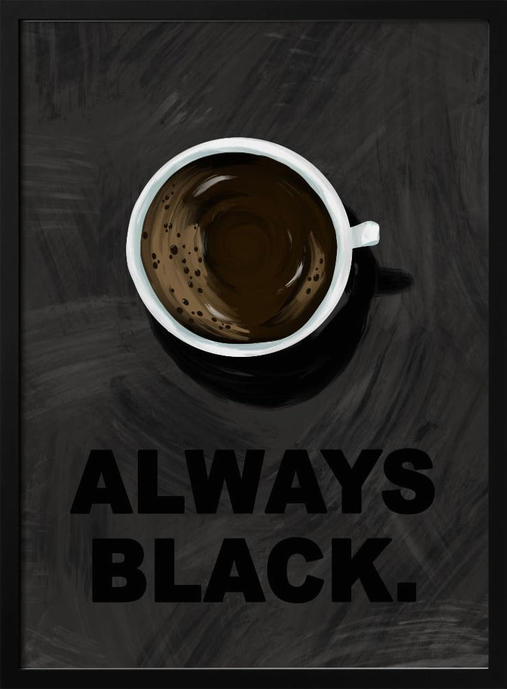 Black Coffee Poster