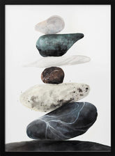 Stones from the beach Poster