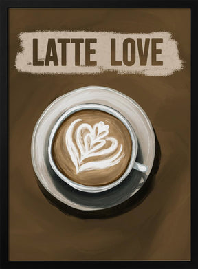 Latte Love Poster