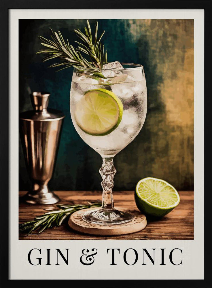 Gin &amp; Tonic Poster