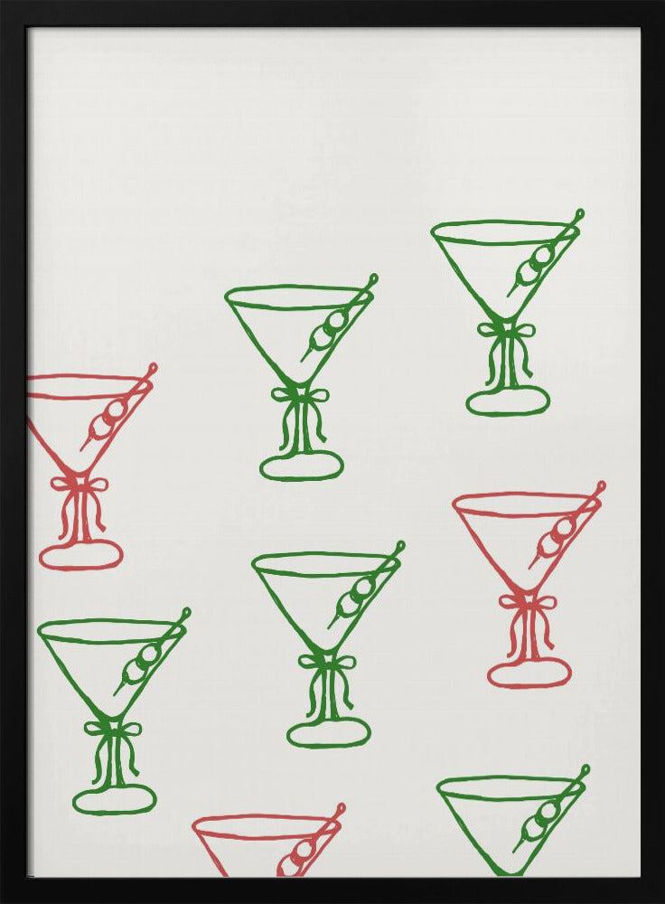 Martinis Poster