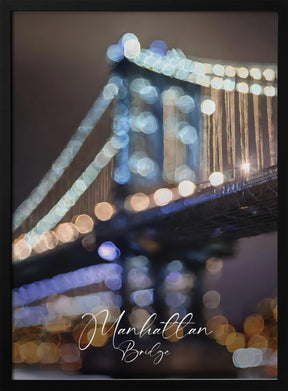 Manhattan Bridge Poster