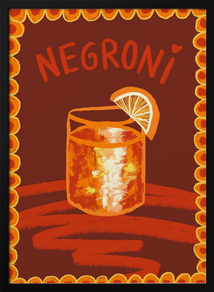 Cocktail Negroni Poster