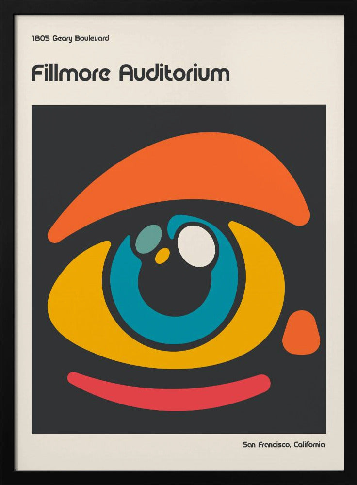 Fillmore Abstract Poster Poster