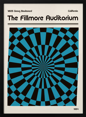 The Fillmore Poster Poster