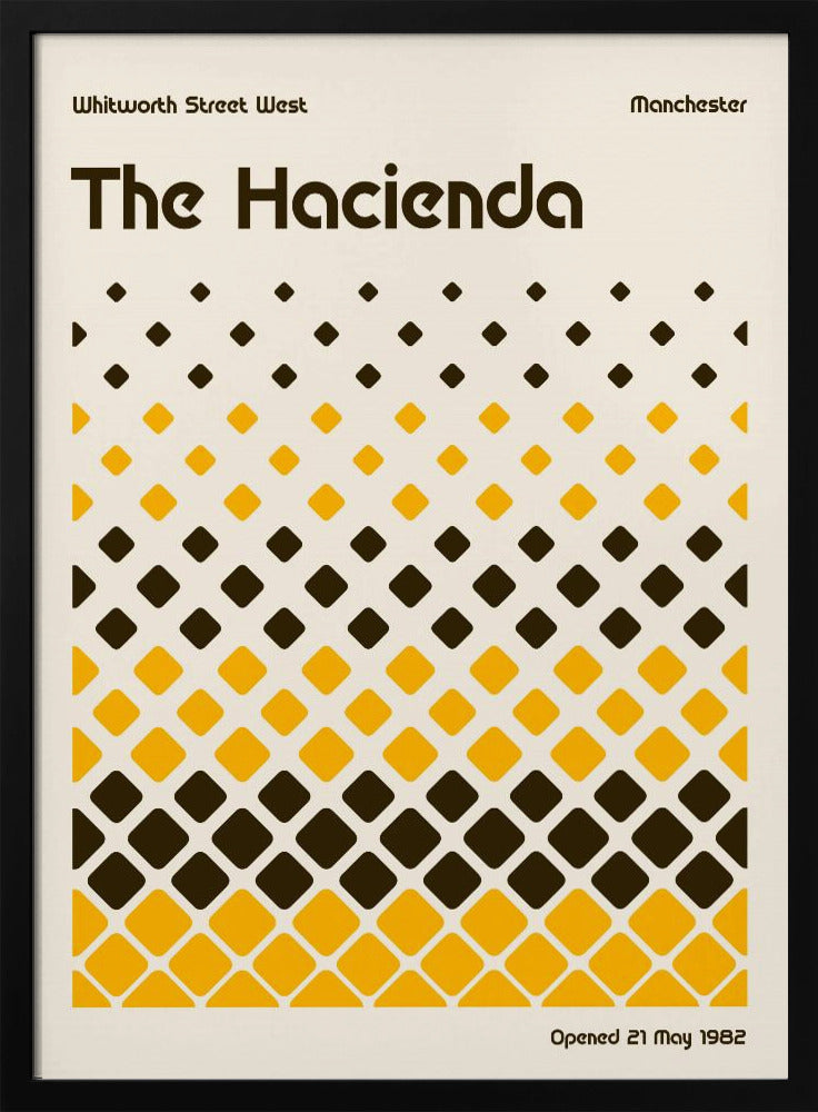 Hacienda Poster Poster