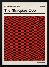 Marquee Club Retro Poster