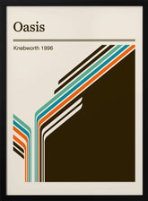 Oasis Retro Gig poster Poster