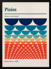 Pixies Retro gig poster Poster