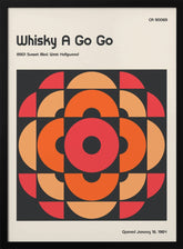 Whisky a Go Go Retro Poster