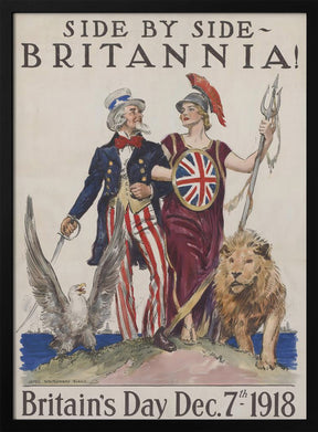 Side By Side Britannia Poster