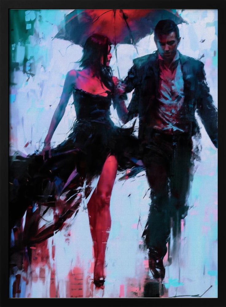 Walking In the Rain Poster