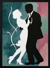 Elegant Couple Dancing Poster