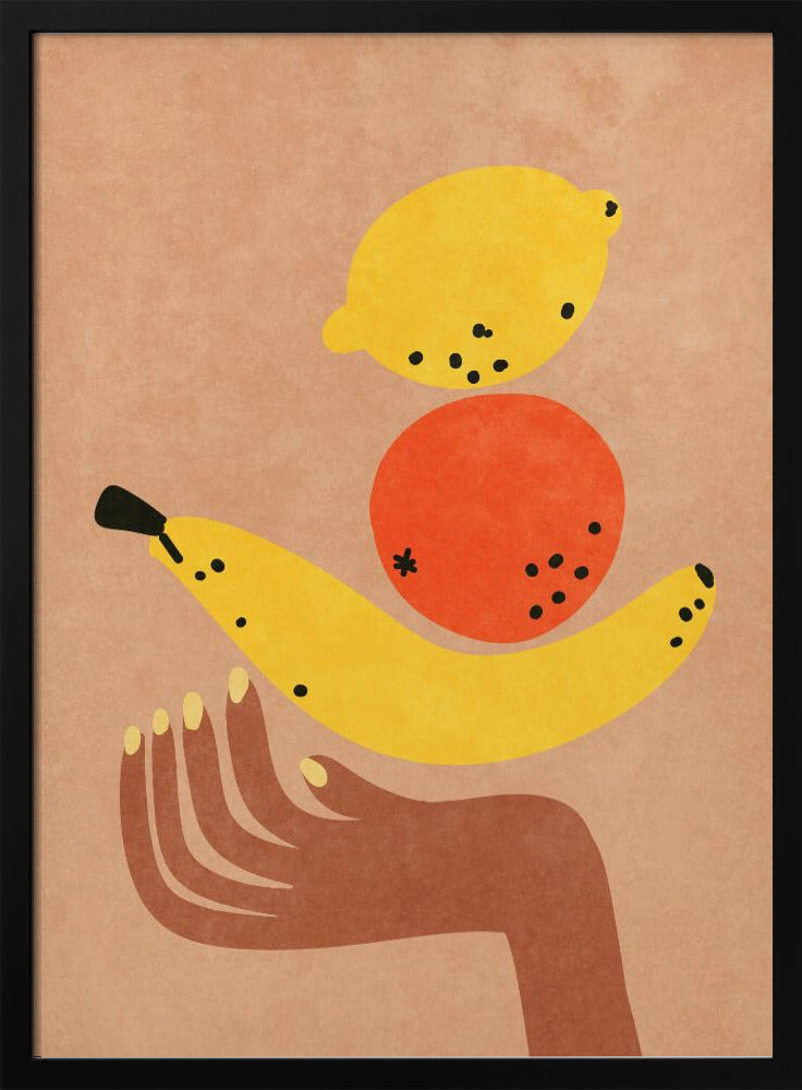 Fruits in my hand Poster