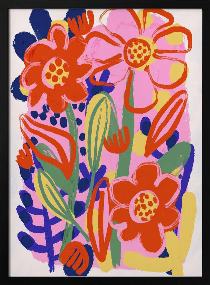 Summer Flowers No 2 Poster