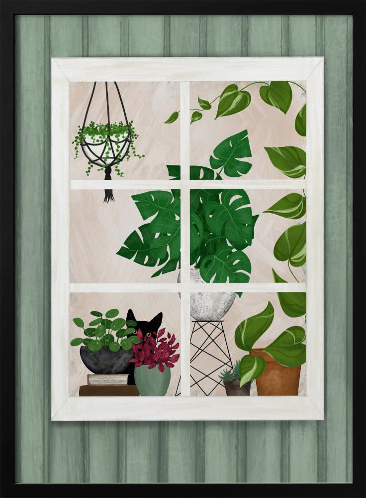 Plant window Poster