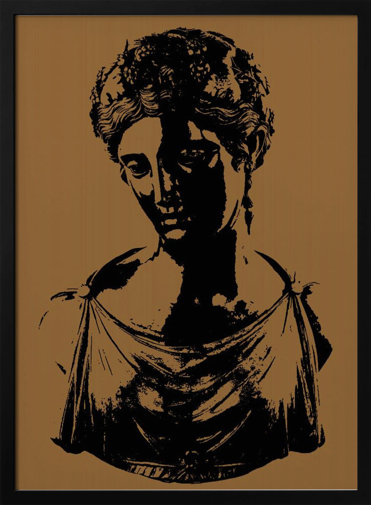 Bust of Ariadne Poster