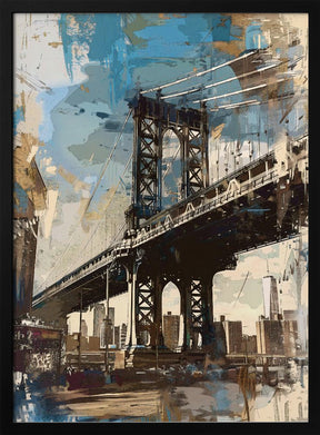 Manhattan Bridge - New York Poster