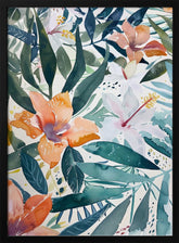 Watercolor Floral No. 9 Poster