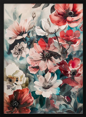 Watercolor Floral No. 11 Poster