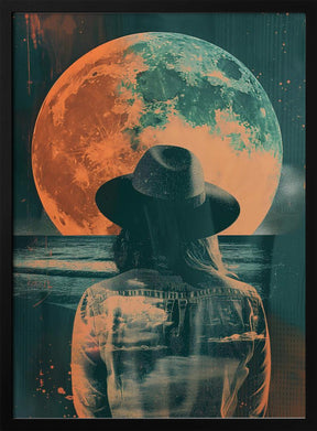 Watching the Moon Poster