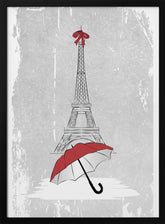 Rain In Paris Poster