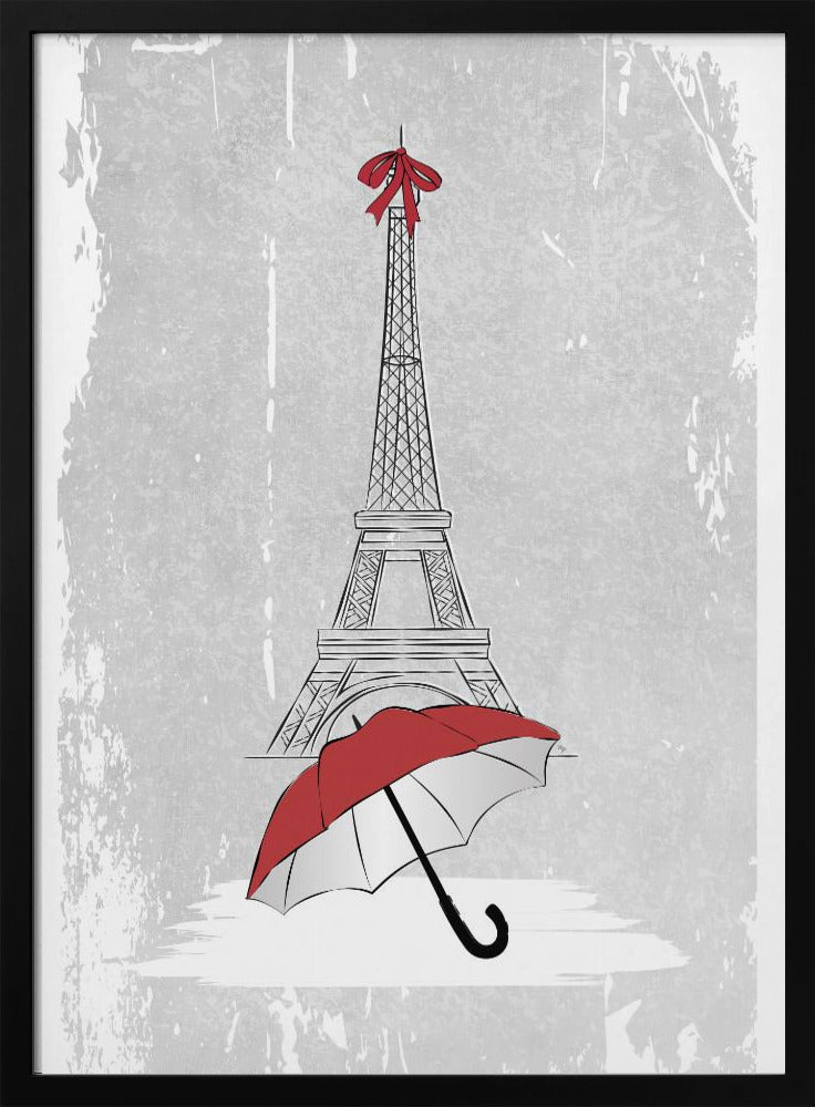 Rain In Paris Poster