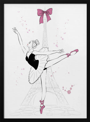 French Ballerina Poster