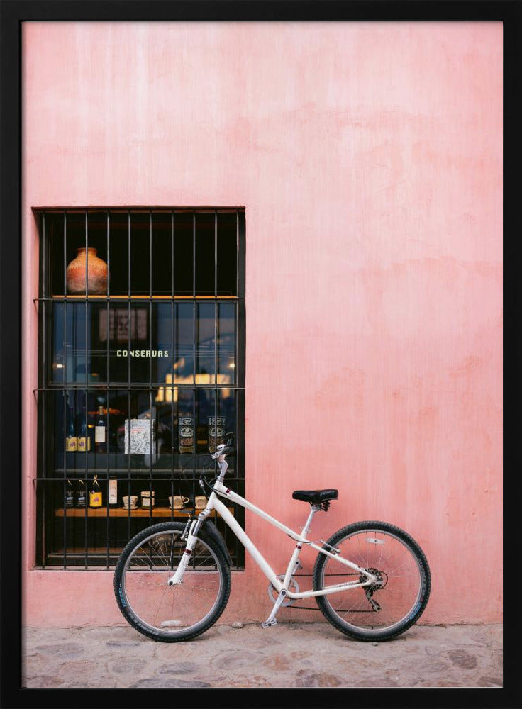 Pink Oaxaca Vibes | Mexico travel photography Poster