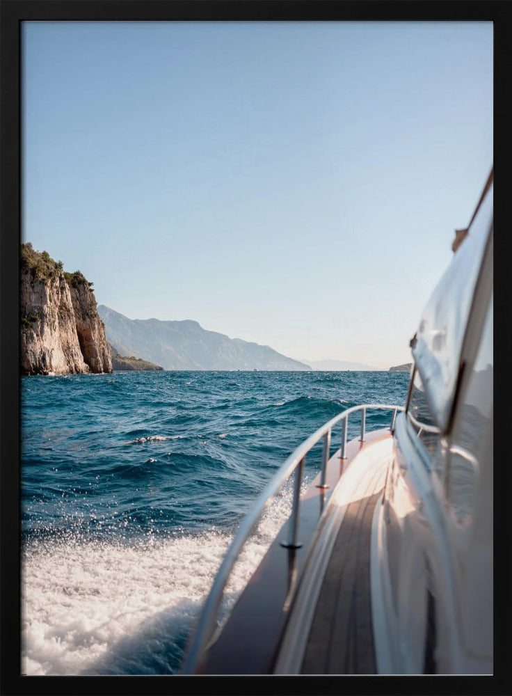 Amalfi Coast | Italy Travel Photography Poster