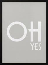 Oh Yes Griratio 2x3 Print By Bohonewart Poster