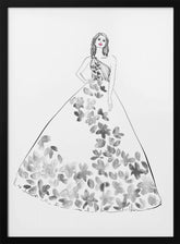 Oleta fashion illustration Poster