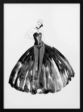 Beren fashion illustration Poster