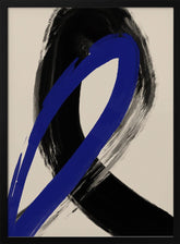 Black And Blue No 3 Poster